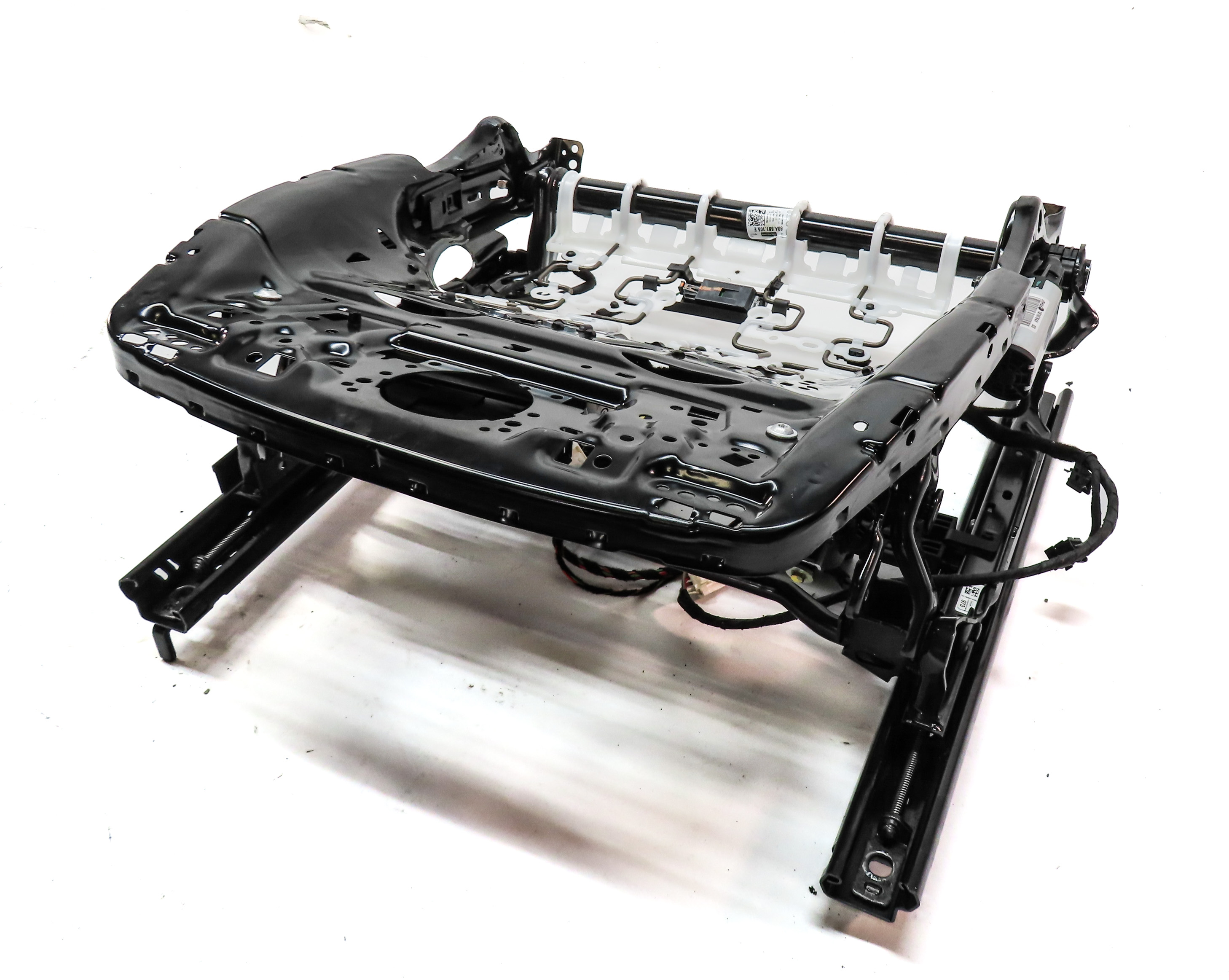 2018-2023 AUDI Q5 (FY 80A) LEFT DRIVER FRONT SEAT TRACK ASSEMBLY w/ MOTORS — exact item pictured